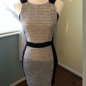Bcbgeneration backless Black and cream dress